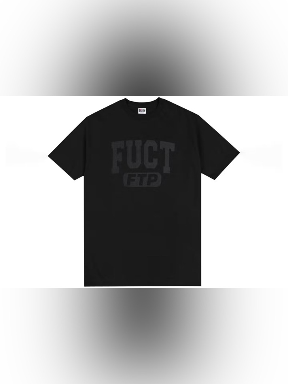 FTP X FUCT REFLECTIVE ACADEMY TEE IN BLACK - Picture 6 of 7